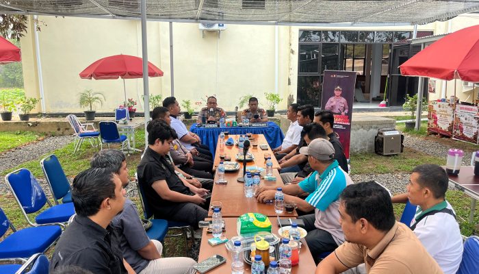 Pererat Silaturahmi Bersama Insan Pers, Polres Mukomuko Perkuat Sinergitas Jaga Kamtibmas