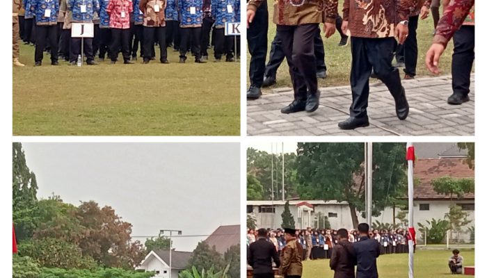 Apel Penandatanganan Perpanjangan Perjanjian Kerja Paruh Waktu 2026, Bupati Warsubi Tekankan Komitmen dan Profesionalisme
