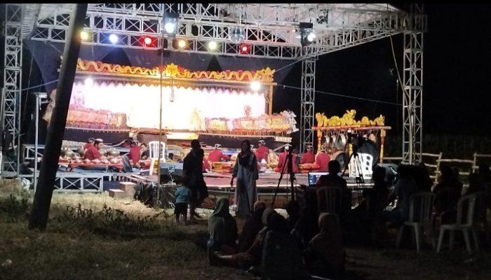 Pagelaran Wayang Kulit Meriahkan Tasyakuran Desa Sukodadi