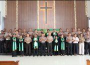 Perkuat Sinergi Polri Dan Masyarakat, Kapolres Buru Sampaikan Pesan Kamtibmas Di Gereja Immanuel Namlea