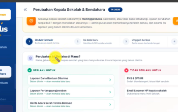 panduan lengkap cara ganti kepala sekolah dan bendahara di aplikasi si menulis sd 2026 3 Panduan Lengkap Cara Ganti Kepala Sekolah dan Bendahara di Aplikasi Si Menulis SD 2026