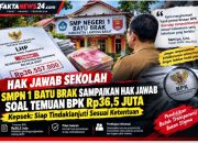 Hak Jawab SMPN 1 Batu Brak Terkait Pemberitaan Temuan BOSP