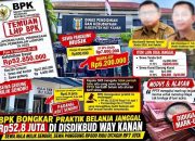 BPK Bongkar Praktik Belanja Janggal Rp52,8 Juta di Disdikbud Way Kanan: Sewa Aula Milik Sendiri, Sewa Panggung Rp800 Ribu Ditagih Rp7 Juta
