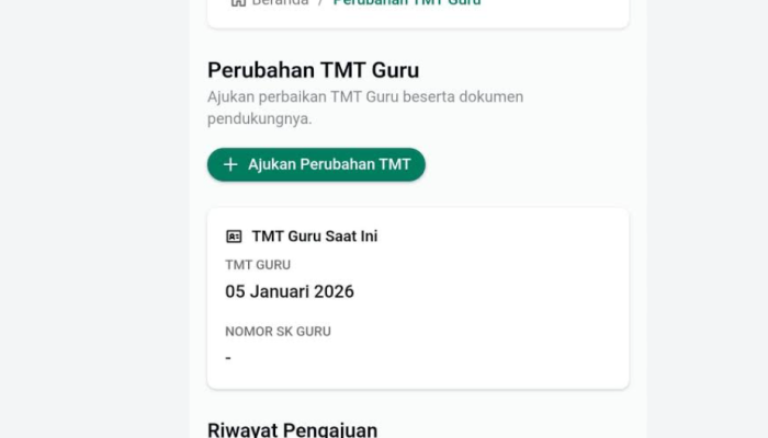 TMT Lebih Tua dari Ijazah di EMIS GTK, Apakah Perlu Diubah untuk PPG?