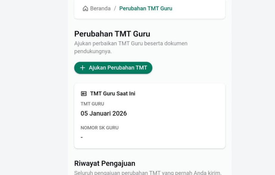 TMT Lebih Tua dari Ijazah di EMIS GTK, Apakah Perlu Diubah untuk PPG?