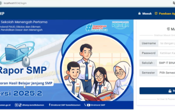 Cara Update e-Rapor SMP Semester Ganjil T.A. 2026/2027 dan Syarat Penggunaannya