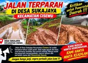Menagih Janji Pemerataan, Jeritan Warga Desa Sukajaya Garut di Tengah Rusaknya Akses Jalan Utama