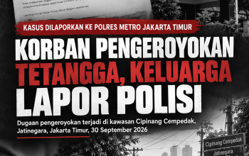 Korban Pengeroyokan Tetangga Sendiri, Keluarga Korban Lapor Polisi